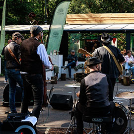Optreden bij Lichtbos Live - foto van Freek van Buul