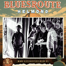 Flyer voor de Bluesroute